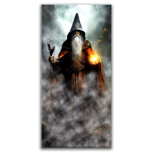 Mystic Warrior Posters, Prints, & Visual Artwork TheGoatWallArt PORTRAIT - TALL 15x30 0.75" STANDARD