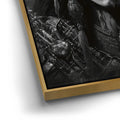 Thumbnail image 12 for Native Skull Warrior - black and white