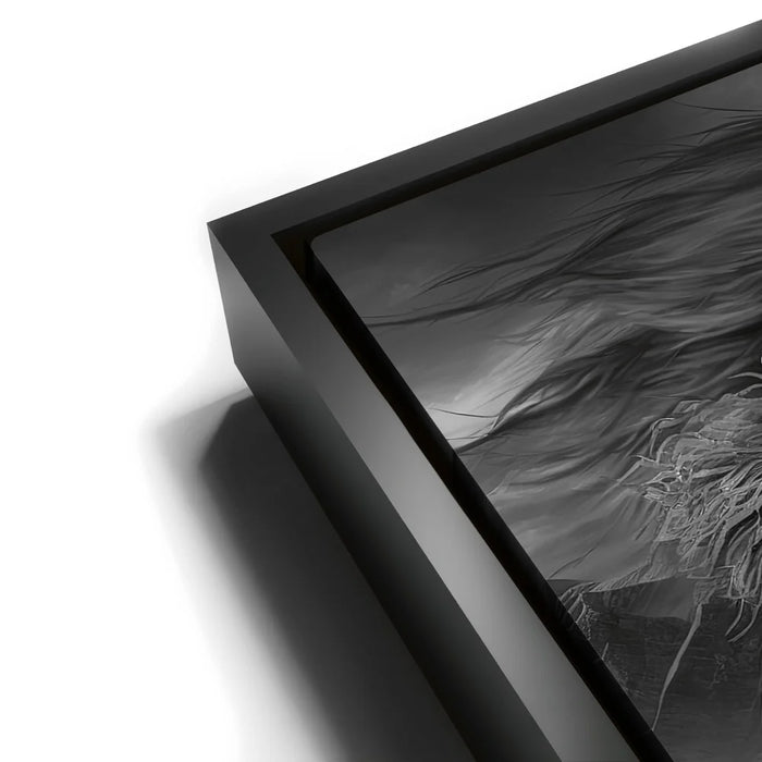 Featured image 11 for Native Skull Warrior - black and white