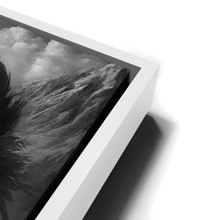 Featured image 13 for Native Skull Warrior - black and white