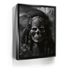 Featured image 5 for Native Skull Warrior - black and white