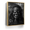 Featured image 7 for Native Skull Warrior - black and white