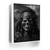 Featured image 6 for Native Skull Warrior - black and white