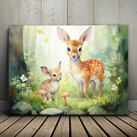 Nature's Newborns Posters, Prints, & Visual Artwork TheGoatWallArt LANDSCAPE 24x18 0.75" STANDARD