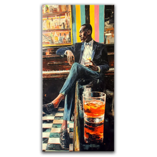 Neat On The Rocks Posters, Prints, & Visual Artwork TheGoatWallArt PORTRAIT - TALL 15x30 0.75" STANDARD