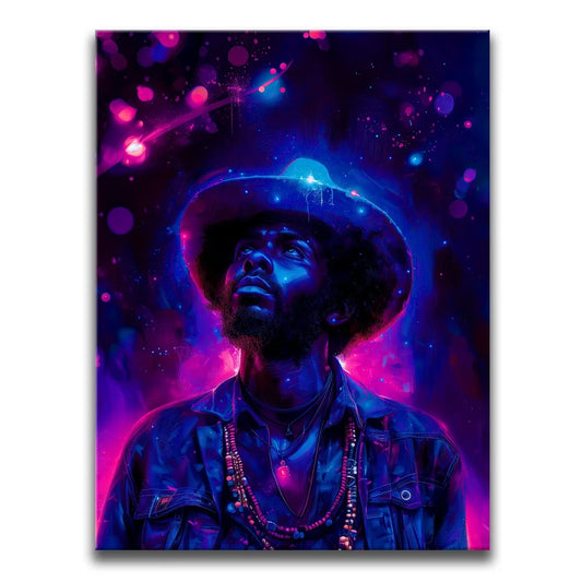 Nebula Drifter Posters, Prints, & Visual Artwork TheGoatWallArt PORTRAIT 18x24 0.75" STANDARD