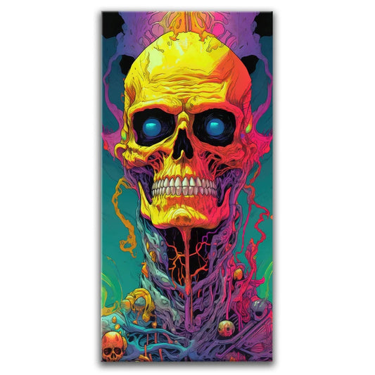 Neon Bones Posters, Prints, & Visual Artwork TheGoatWallArt PORTRAIT - TALL 15x30 0.75" STANDARD
