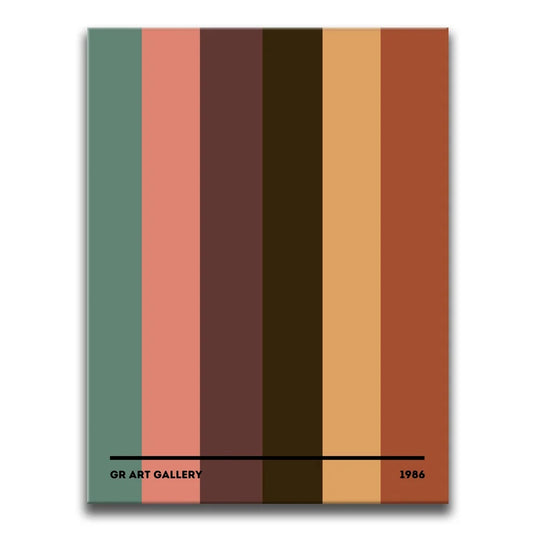 Neutrals Rainbow Posters, Prints, & Visual Artwork TheGoatWallArt PORTRAIT 18x24 0.75" STANDARD