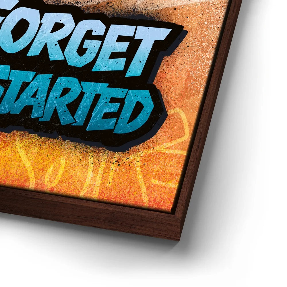 Featured image 14 for Never Forget Why You Started, Blue - Graffiti