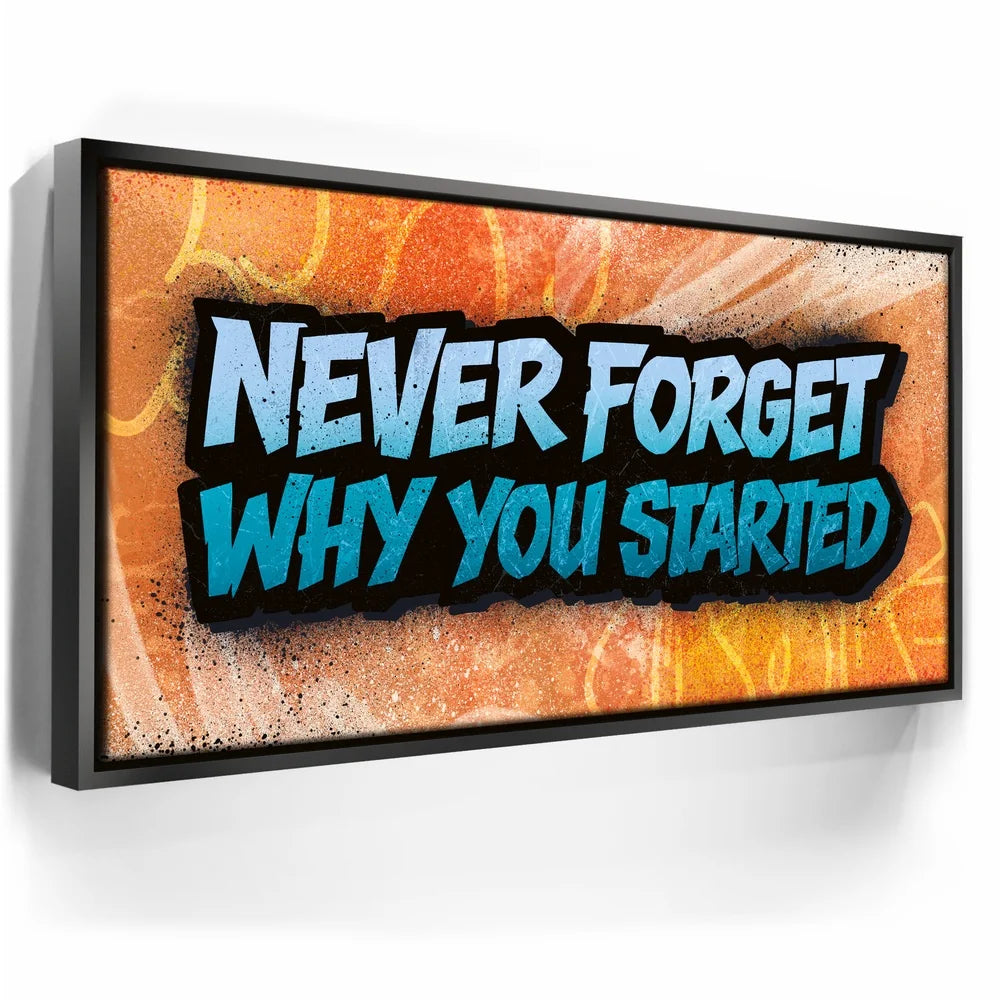 Featured image 5 for Never Forget Why You Started, Blue - Graffiti