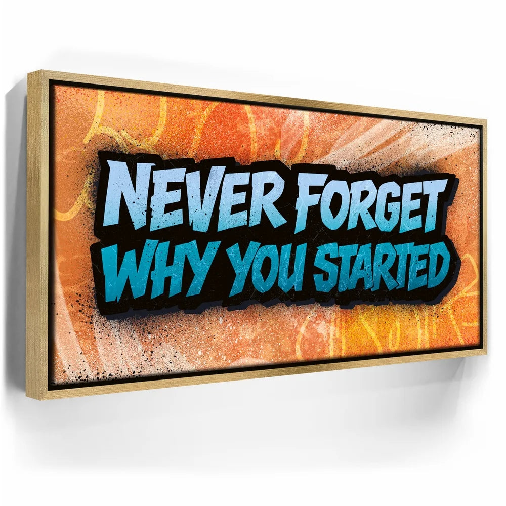 Featured image 7 for Never Forget Why You Started, Blue - Graffiti