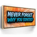Featured image 9 for Never Forget Why You Started, Blue - Graffiti