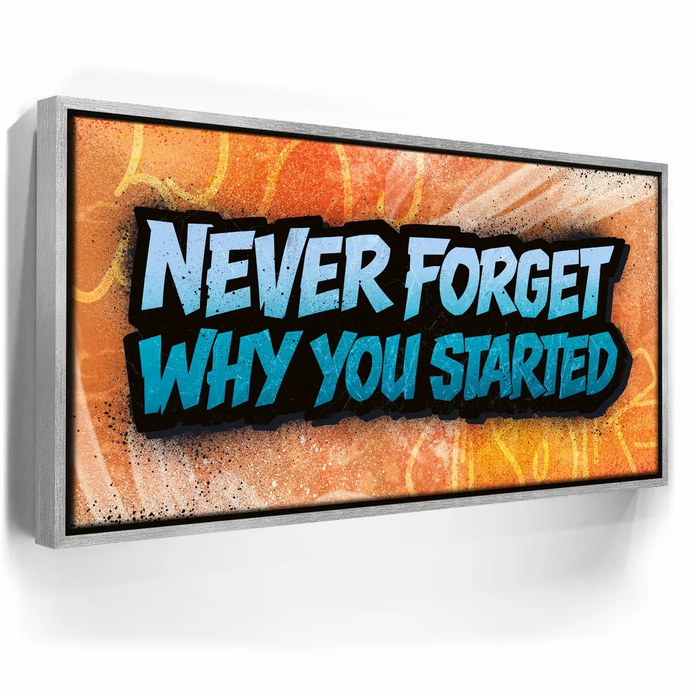 Featured image 8 for Never Forget Why You Started, Blue - Graffiti