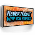 Featured image 8 for Never Forget Why You Started, Blue - Graffiti