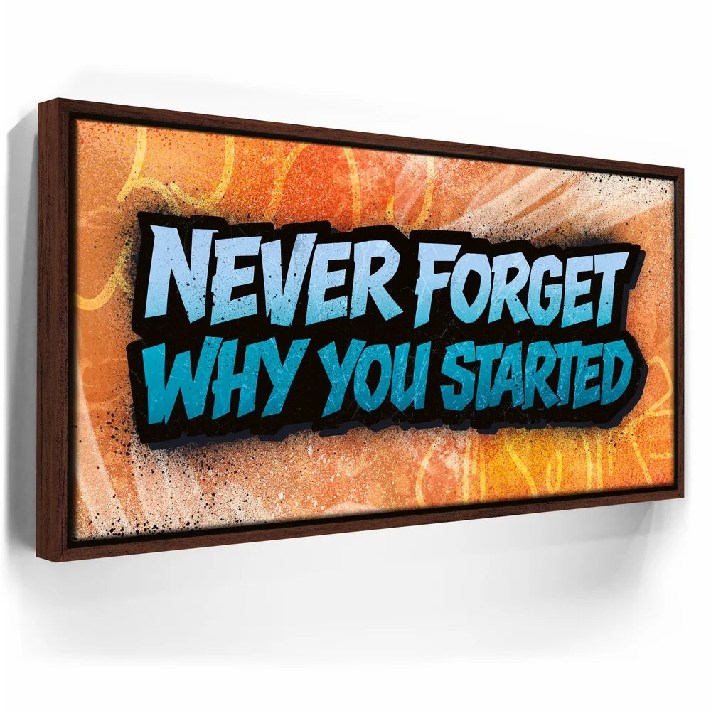 Featured image 10 for Never Forget Why You Started, Blue - Graffiti