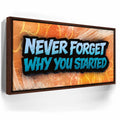 Featured image 10 for Never Forget Why You Started, Blue - Graffiti