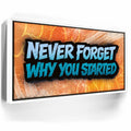 Featured image 6 for Never Forget Why You Started, Blue - Graffiti