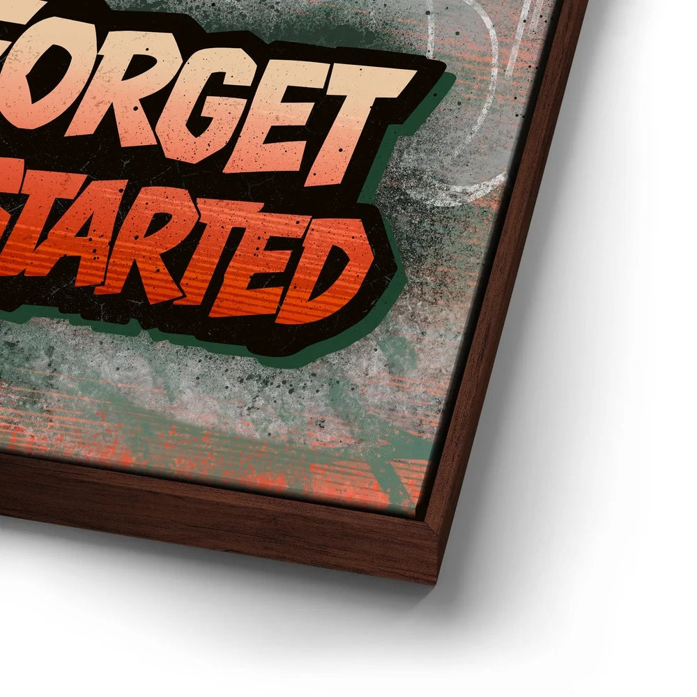 Featured image 14 for Never Forget Why You Started, Orange - Graffiti