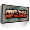 Featured image 5 for Never Forget Why You Started, Orange - Graffiti