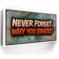 Featured image 6 for Never Forget Why You Started, Orange - Graffiti
