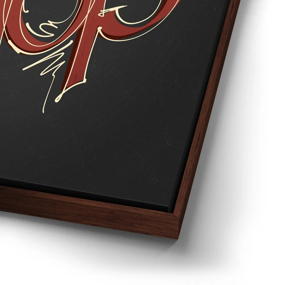 Featured image 14 for Never Stop - Calligraphy