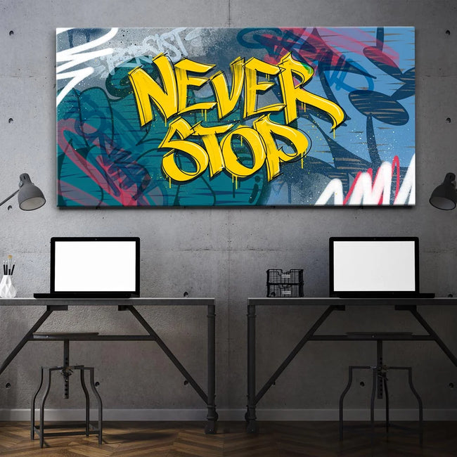 Featured image 2 for Never Stop - Graffiti