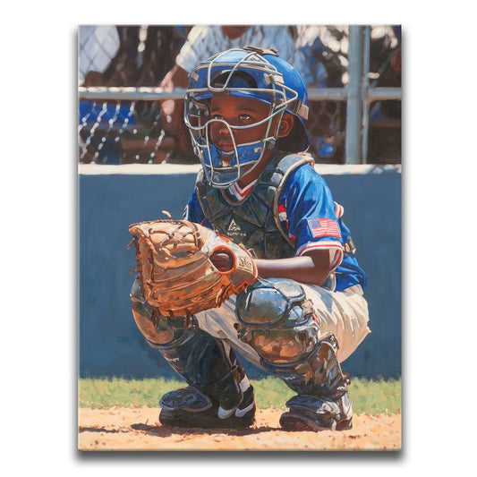 No Runs Allowed Posters, Prints, & Visual Artwork TheGoatWallArt PORTRAIT 18x24 0.75" STANDARD