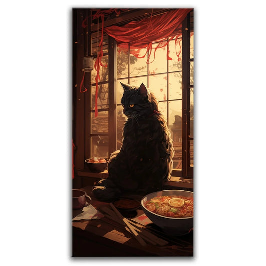 Noodles and Ramen Posters, Prints, & Visual Artwork TheGoatWallArt PORTRAIT - TALL 15x30 0.75" STANDARD