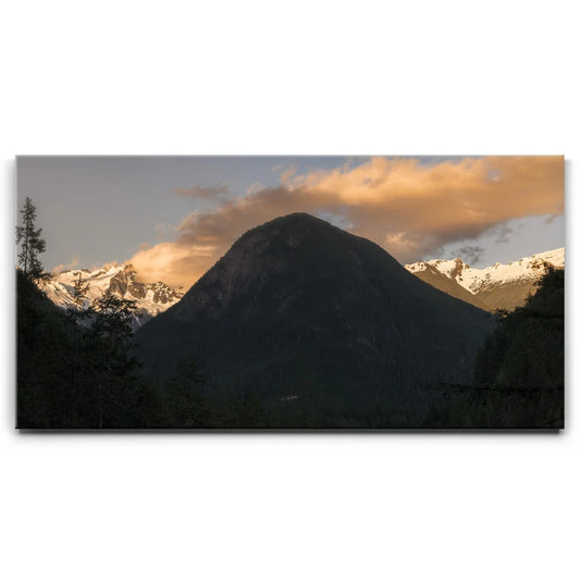North Cascades Panoramic Posters, Prints, & Visual Artwork TheGoatWallArt LANDSCAPE - WIDE 30x15 0.75" STANDARD