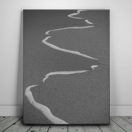 Ocean Design - B&W Posters, Prints, & Visual Artwork TheGoatWallArt PORTRAIT 18x24 0.75" STANDARD