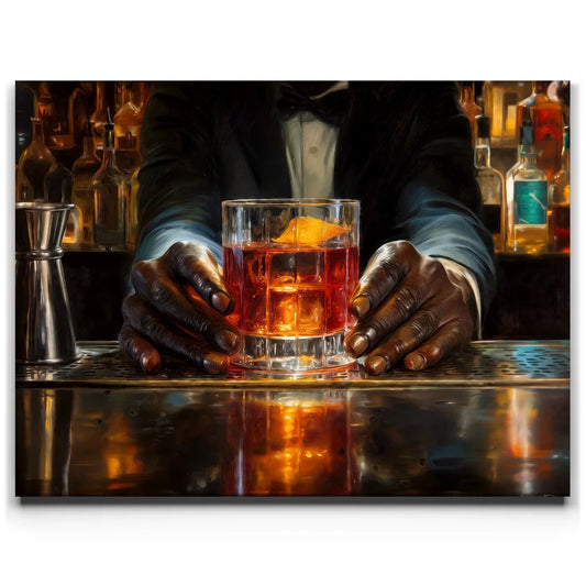 On The Rocks Posters, Prints, & Visual Artwork TheGoatWallArt LANDSCAPE 24x18 0.75" STANDARD