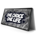Thumbnail image 2 for One Choice, One Life, B&W - Graffiti