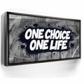 Featured image 5 for One Choice, One Life, B&W - Graffiti