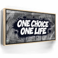 Featured image 9 for One Choice, One Life, B&W - Graffiti