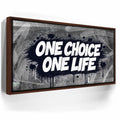 Featured image 10 for One Choice, One Life, B&W - Graffiti