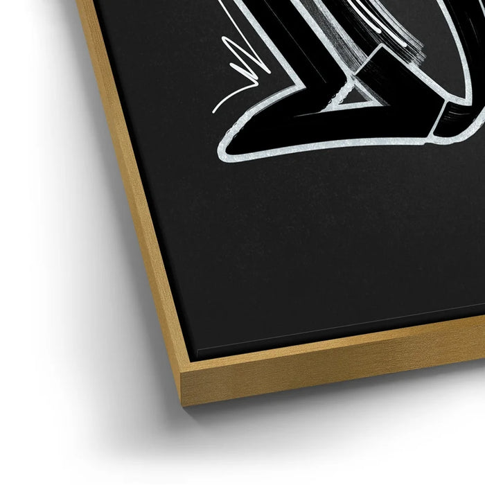 Featured image 12 for One Love - Matte Black - Calligraphy