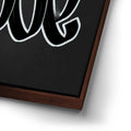 Thumbnail image 14 for One Love - Matte Black - Calligraphy
