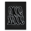 Featured image 1 for One Love - Matte Black - Calligraphy