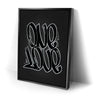 Thumbnail image 2 for One Love - Matte Black - Calligraphy