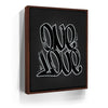 Featured image 10 for One Love - Matte Black - Calligraphy
