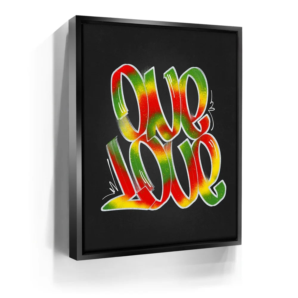 Featured image 5 for One Love - Rastafarian - Calligraphy
