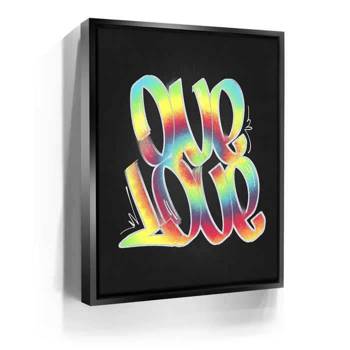 Featured image 5 for One Love - Tie Dye - Calligraphy