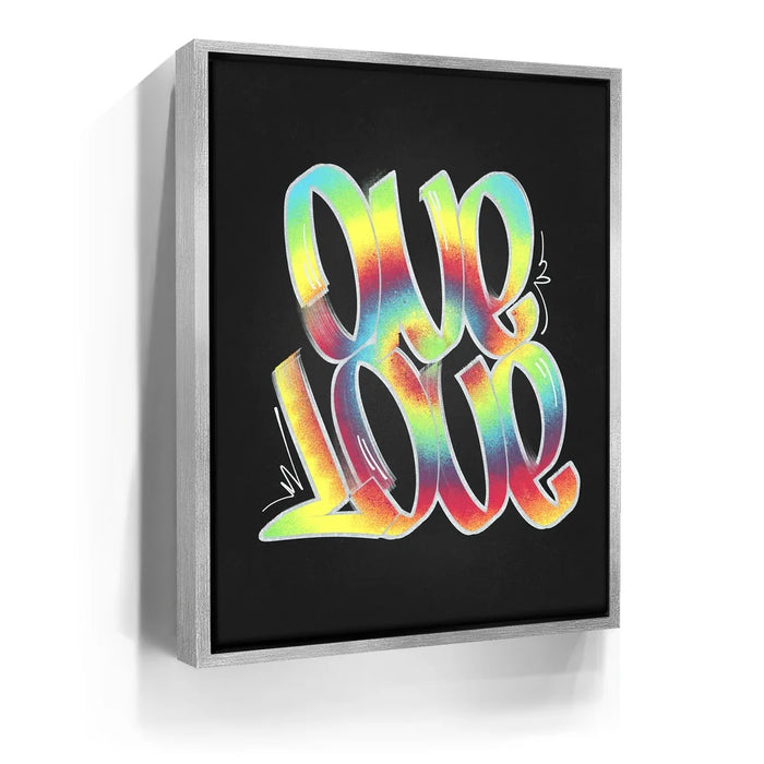 Featured image 8 for One Love - Tie Dye - Calligraphy
