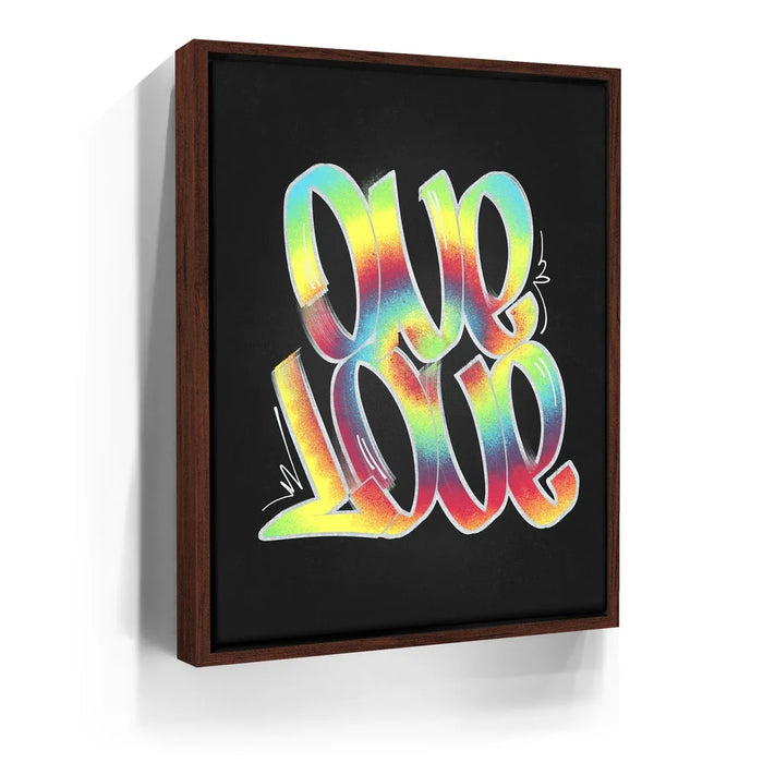 Featured image 10 for One Love - Tie Dye - Calligraphy