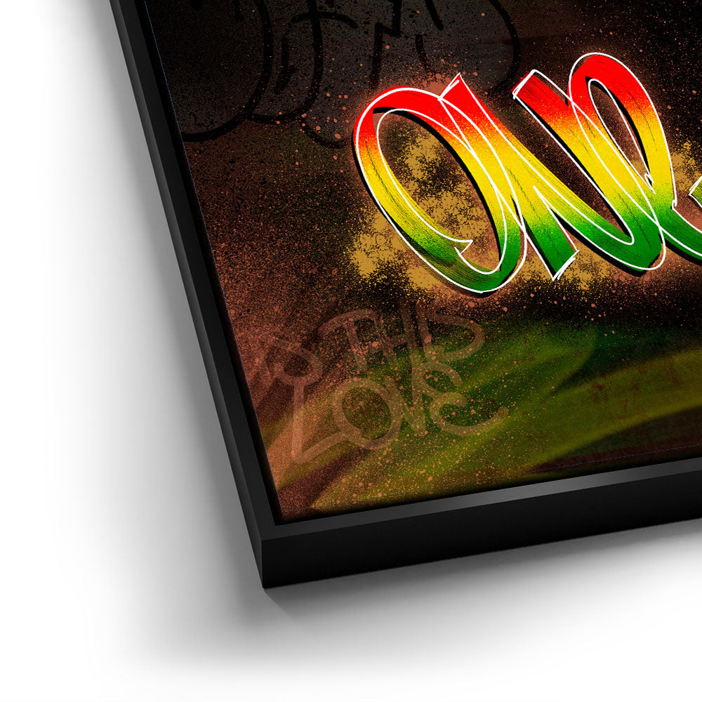 Featured image 10 for One Love Rastafarian - Graffiti
