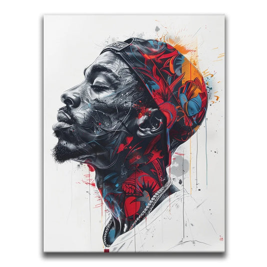 Only God Can Judge Me Posters, Prints, & Visual Artwork TheGoatWallArt PORTRAIT 18x24 0.75" STANDARD