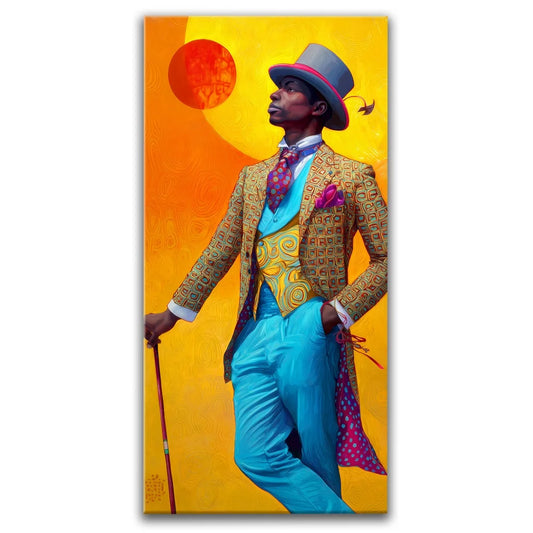 Orbit Of Elegance Posters, Prints, & Visual Artwork TheGoatWallArt PORTRAIT - TALL 15x30 0.75" STANDARD