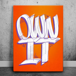 Own It - Calligraphy