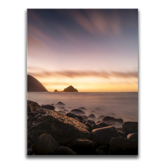 Pacifica Sunset Dream Posters, Prints, & Visual Artwork TheGoatWallArt PORTRAIT 18x24 0.75" STANDARD