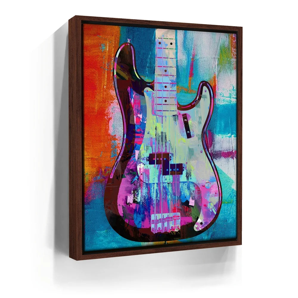 Featured image 10 for Painted Precision Guitar